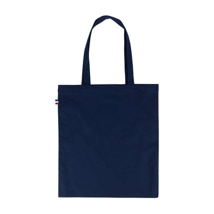 Tote bag en coton épais, couleur naturelle, format 38x42 cm, anses longues – fabriqué en France, disponible en plusieurs couleurs

